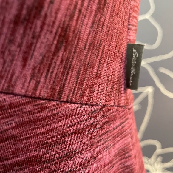 Eddie Bauer Travex Aster Tie The Knot Dress in Space Dye Red, Women’s XS - Picture 4 of 9